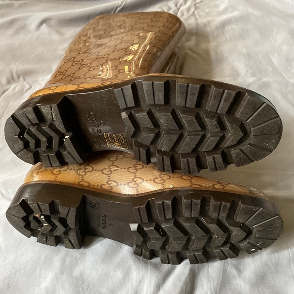 Gucci Women's Logo Rain Boots - Picture 7 of 10